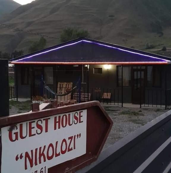 Nikolozi Hotell Kazbegi Exteriör bild